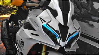 "Customized CF Moto 450 SR in White - Cinematic Showcase"#cfmoto#450sr