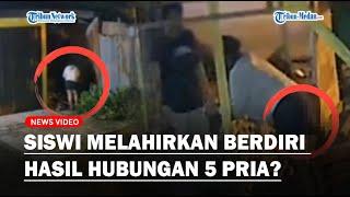 GEGER Siswi SMK Melahirkan Berdiri di Warung, Hasil Hubungan 5 Pria, Bayi Ditinggal Begitu Saja