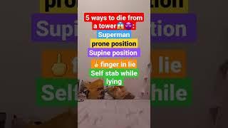 5 ways to die from a tower #DIE