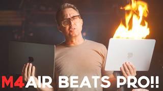 M4 MacBook Air Thermal Mod BEAT MacBook Pro