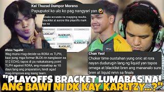 PLAYOFFS BRACKET INILABAS NA! PAGBAWI NI DK KAY KARLTZY? SINONG MAG CHOCHOKE? SINO ANG MAGKAKAMPEON?