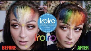 Dyed Rainbow Bangs | Tutorial IB Aislinn | Iroiro Hair Color | Theresa Spencer