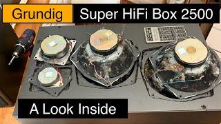 Grundig Super HiFi Box 2500 - A Look Inside + Audio Test