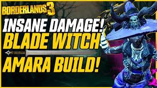 BLADE WITCH AMARA BUILD! (My New Best!) // Borderlands 3 Amara Build Guide (Level 72 M11)