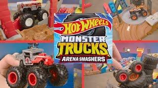  Hot Wheels Monster Trucks "ARENA SMASHERS" Commercials!