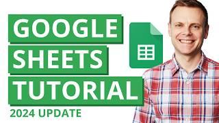 Google Sheets Tutorial for Beginners – Step-by-Step