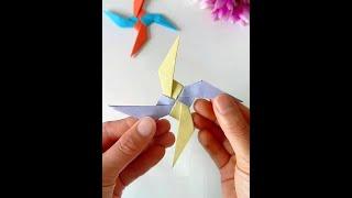 Dart paper-folding tutorial #Handmade DIY #Children's paper folding #Simple dart paper-folding tuto