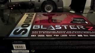 Sound Blaster Z Unboxing-Install-Test