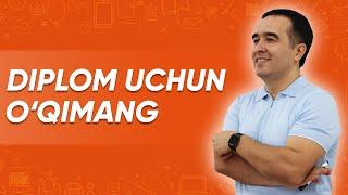 Diplom uchun o'qimang - Umidjon Ishmuhammedov