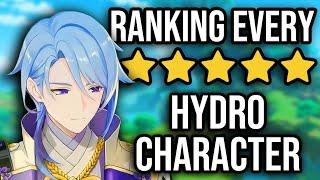 Ranking Every 5 Star Hydro Character In Genshin