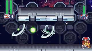 [Megaman X4] Zero vs. Storm Owl (FW) (No Damage + Non-Rakuhouha)