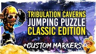 Guild Wars 2 - Tribulation Caverns Jumping Puzzle With TacO Markers