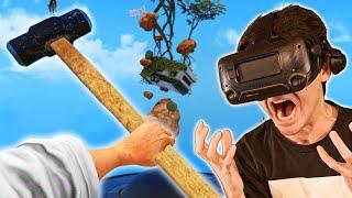 What if Getting Over It was in VIRTUAL REALITY? | CLAMB VR Full Playthrough