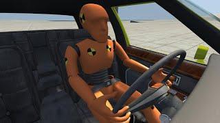 Driver and crash dummy in car (tutorial) Beamng drive