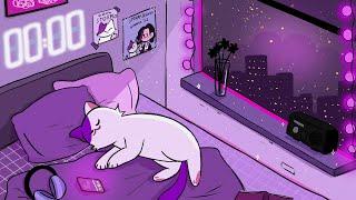 stop overthinking  lofi study music - calm down and relax - stormy lofi
