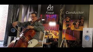 Vincent Belanger - Live Cello with AudioNoteUK speakers.