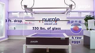 Purple Mattress : Egg Test