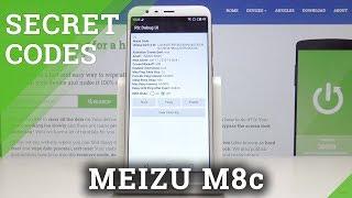 Secret Codes for MEIZU M8C – Testing Menu / IMEI Number / Calendar Storage