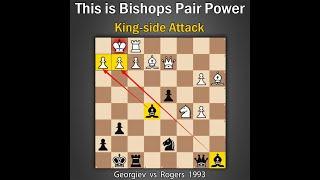 The Bishops Pair Power | Kiril Georgiev vs Ian Rogers 1993