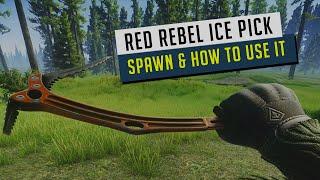 Red Rebel Ice Pick Found in Crate on Customs - Escape From Tarkov