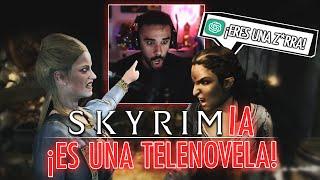 ILLOJUAN Skyrim con IA ¡ES UNA TELENOVELA! *Mejores Momentos*