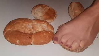 126 – Nylon & barfuß EXTREM Brot und Brötchen + Gemüse - Food Crushing