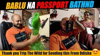 Bablu na Passport Chur bannaga Late andh 
