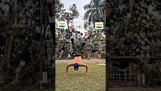 Indian army clap handstand push up #shorts #trending #viral #foryou #yoga #youtube