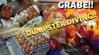 BUHAY AMERIKA:DUMPSTER DIVING HUGE HAUL!!  FIL-AM FAMILY VLOG