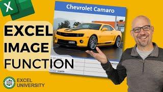 Excel How To: Insert Pictures into Cells with the IMAGE Function in a Formula