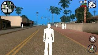 gta san andreas решение проблемы белые текстуры на android, скины