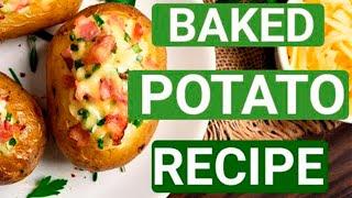 Easy Baked Potato Recipe, Stuffed Bacon Potatoes, Make Twice Baked Potatoes - Tasty Secrets