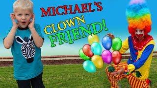 Happy Clown Playtime with Michael!!