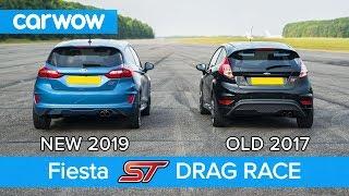 New Ford Fiesta ST 1.5 vs old 1.6 ST DRAG RACE & ROLLING RACE | carwow