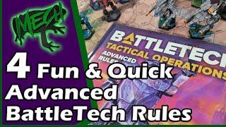 4 Fun & Quick Advanced Battletech Rules You Can Add to Your Game!