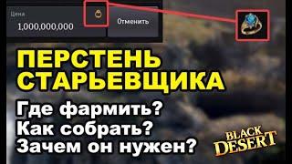 Перстень старьевщика - Плюс 5% с аукциона. Сокровище в BDO - Black Desert (MMORPG)