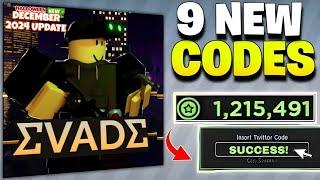 FRESHEVADE CODES 2024 | DECEMBER UPDATE | 100% WORKING CODES | ROBLOX EVADE CODES 2024