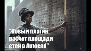 AutoCAD: расчет площади стен с помощью нового приложения