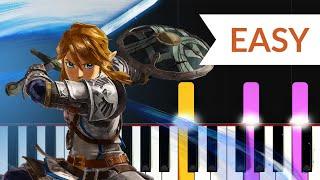 Main Theme - Hyrule Warriors: Age of Calamity (EASY Piano Tutorial)