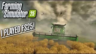  I PLAYED FARM SIM 25 BEFORE ANYONE ELSE! 