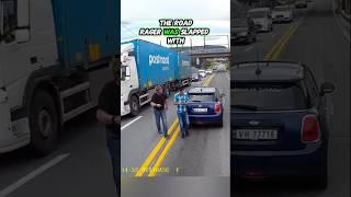 Road Raging Mini Cooper Driver Gets Poetic Instant Karma - Insurance Scam Fail 