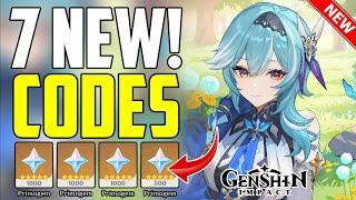 All New!! GENSHIN IMPACT REDEEM CODES 2024 - GENSHIN IMPACT CODES 2024 - GENSHIN CODES