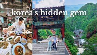 The most BEAUTIFUL place we've ever seen in Korea  Hidden gem in the mountains ️ Seoul to Danyang