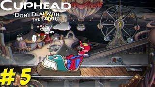 Cuphead! Co-Op Part 5: Carnival Kerfuffle! - YoVideogames