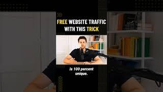 How I got 3,500 website visitors for free #business #businesskills #businessideas