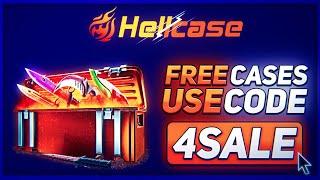 HELLCASE PROMO CODE: 4SALE — FREE CASES & FREE SKINS (hellcase code review)