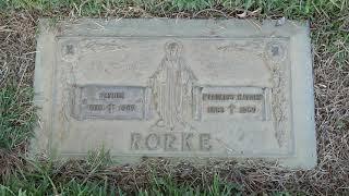 Actor Hayden Rorke Grave Holy Cross Culver City California USA March 29, 2021 'I Dream of Jeannie'