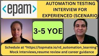 Automation Testing Interview Questions and Answers| Testing Questions | RD Automation Learning