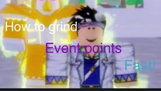 How to get event points fast! (Jojo blox)