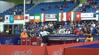 World Veterans Championships table tennis 2014 Women FINALS